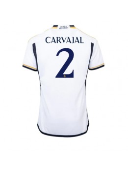 Billige Real Madrid Daniel Carvajal #2 Hjemmedrakt 2023-24 Kortermet